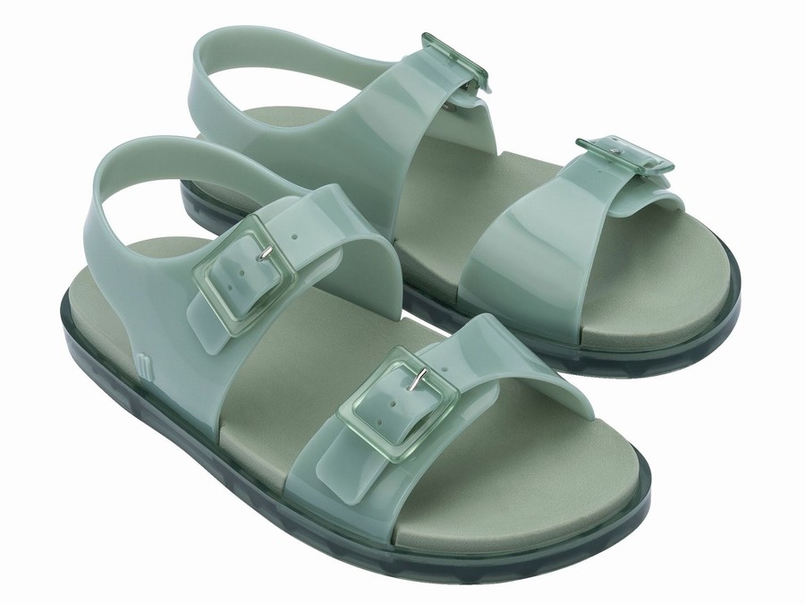 Sandalias Melissa Wide Mujer - Turquesa Claro - Argentina IKT-357896
